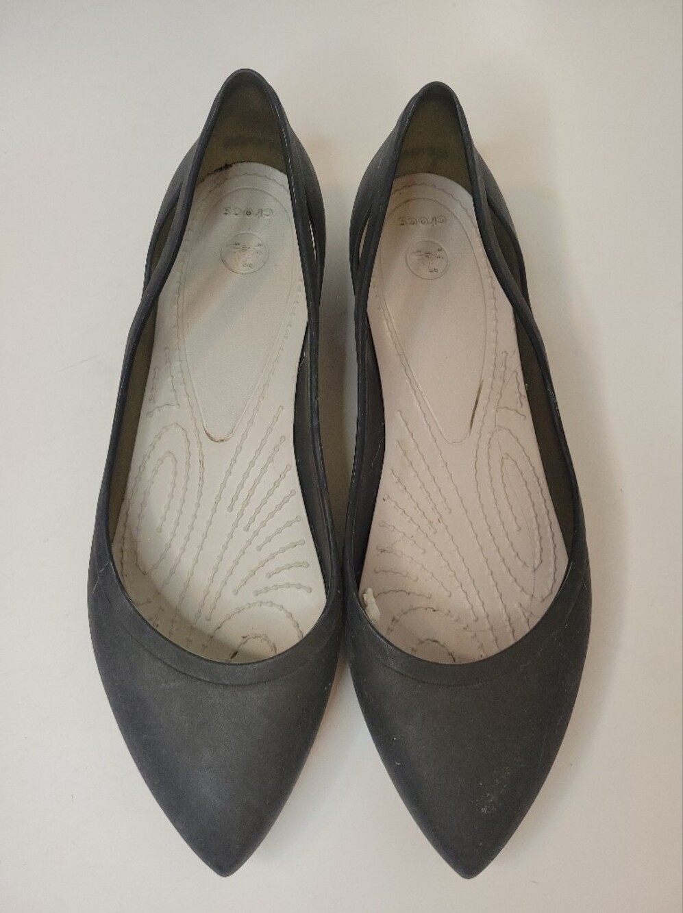 Crocs Rio Point Toe Flats - Picture 3 of 10